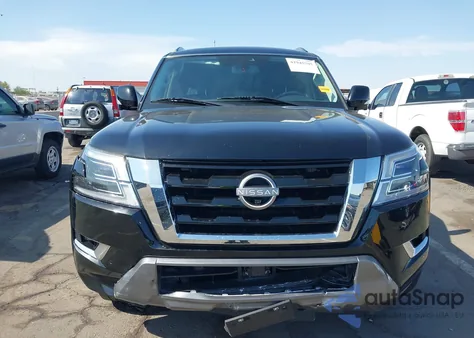 2022 Nissan Armada Sl 2Wd z USA, uszkodzony, nr VIN JN8AY2BC2N9162980